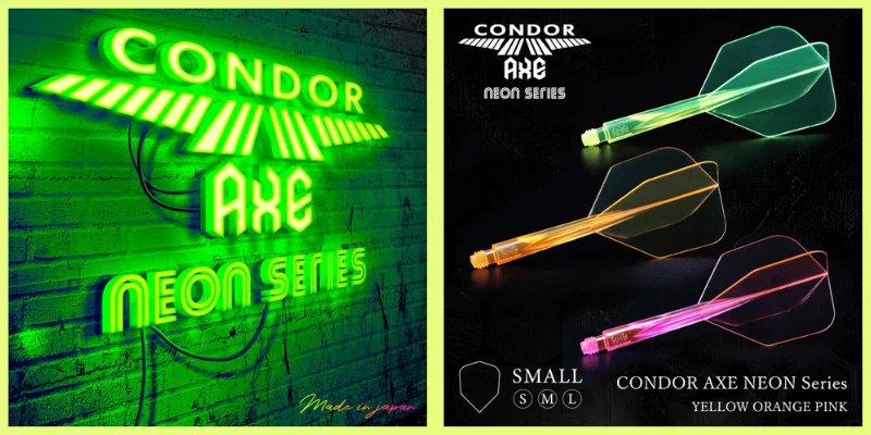 CONDOR AXE NEON Flights Dart SMALL