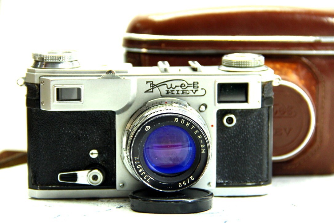 Kiev 4a, copia soviética de la Contax II