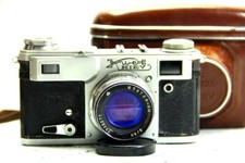 Vintage Soviet rangefinder camera "Kyiv 4A" Jupiter-8M 50mm f/2 1973s