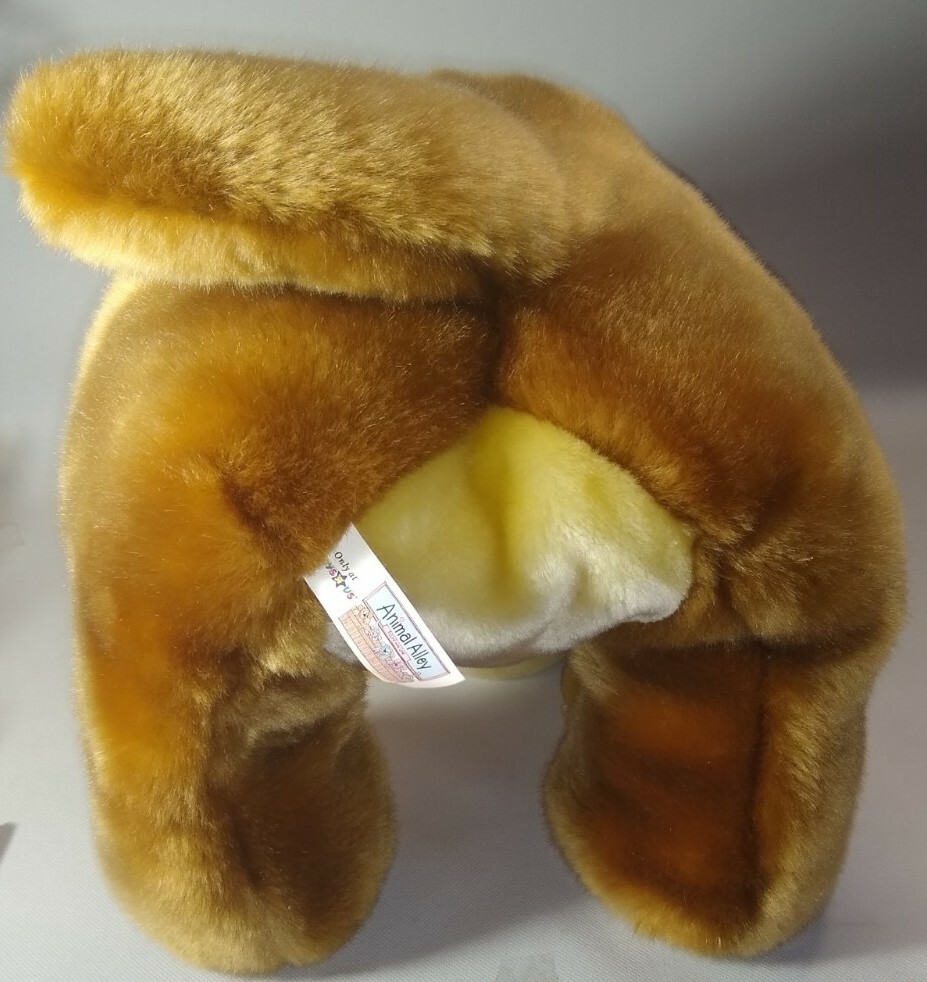 Vintage Animal Alley Plush Brown Dog 24" Long Only at Toys R Us