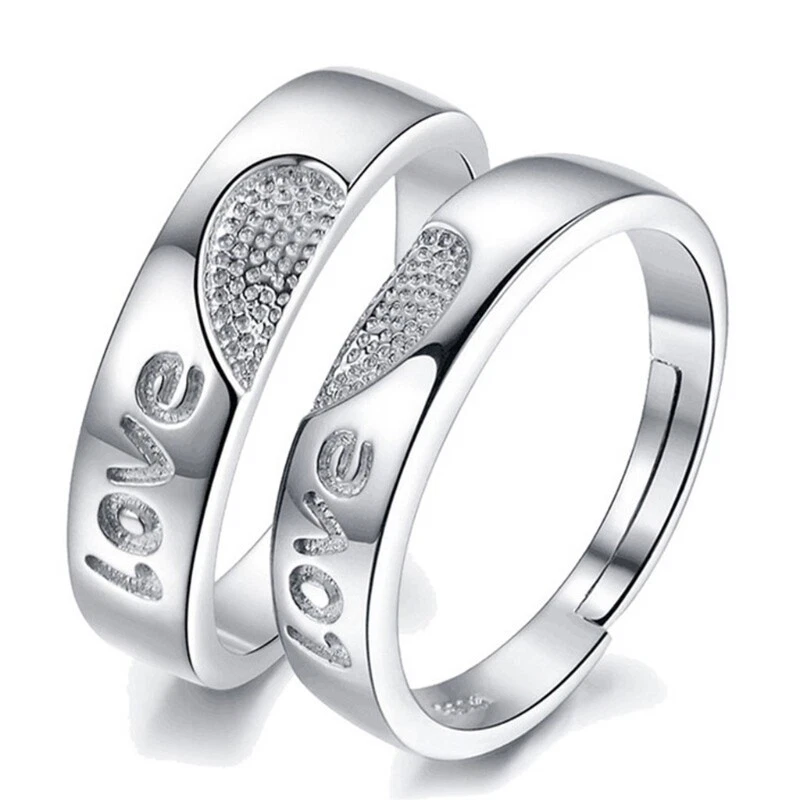 Heart matching rings deals
