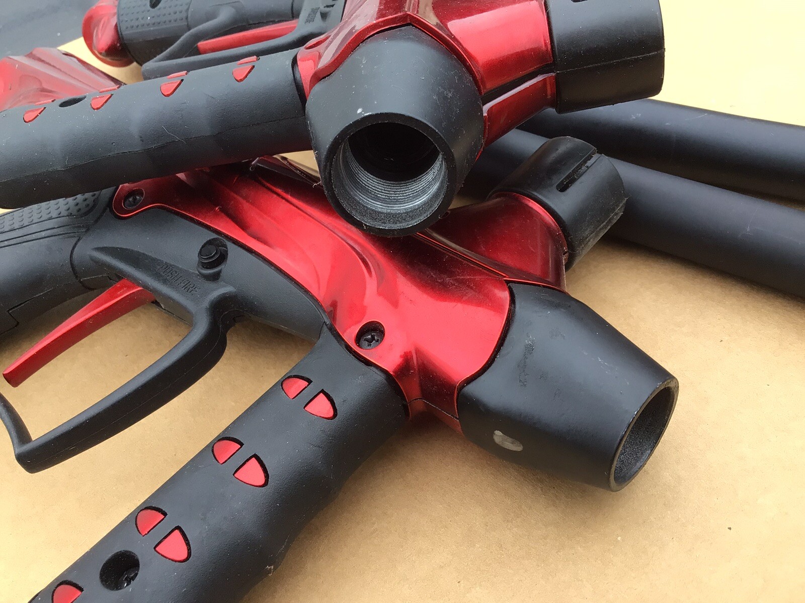 Tippmann Gryphon Paintball Gun Red, Lot Of Two Guns eBay
