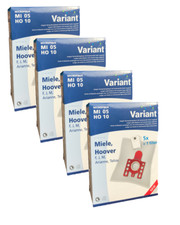 20 Staubsaugerbeutel Variant MI05 Groß geeignet für Miele Hybrid