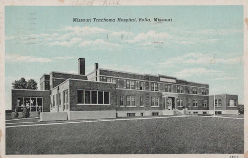 1944 Missouri Trachoma Hospital Rolla Missouri
