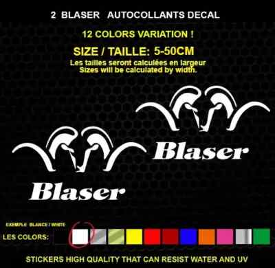 2 BLASER sticker Genuine decal sticker WATERPROOF STICKERS
