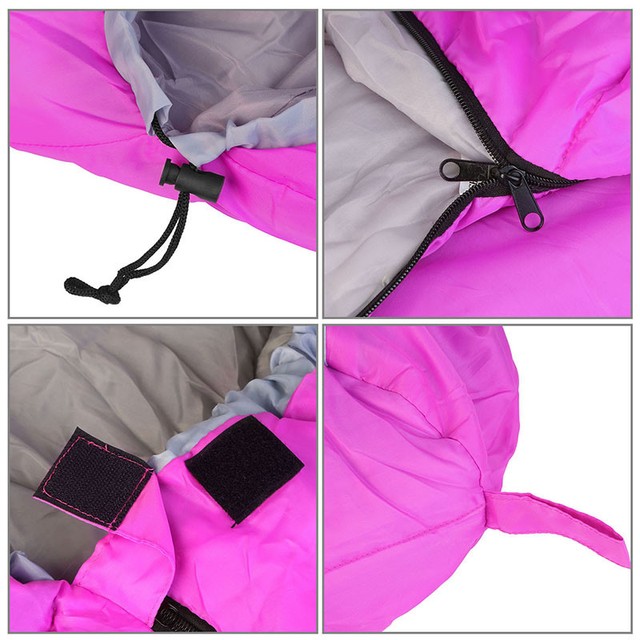 510 ℃ Mummy Sleeping Bag Cold Weather Compact Travel Camping W