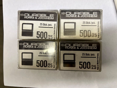 Durable Art. 500/25 Sichtreiter für Hängeregister  4 Pack = 100 Stück unbenutzt