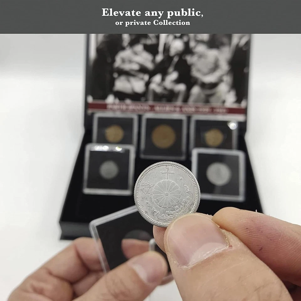 Historical WWII Memorabilia: 6 Coins with Certificate of Authenticity Included - Image 4 of 4