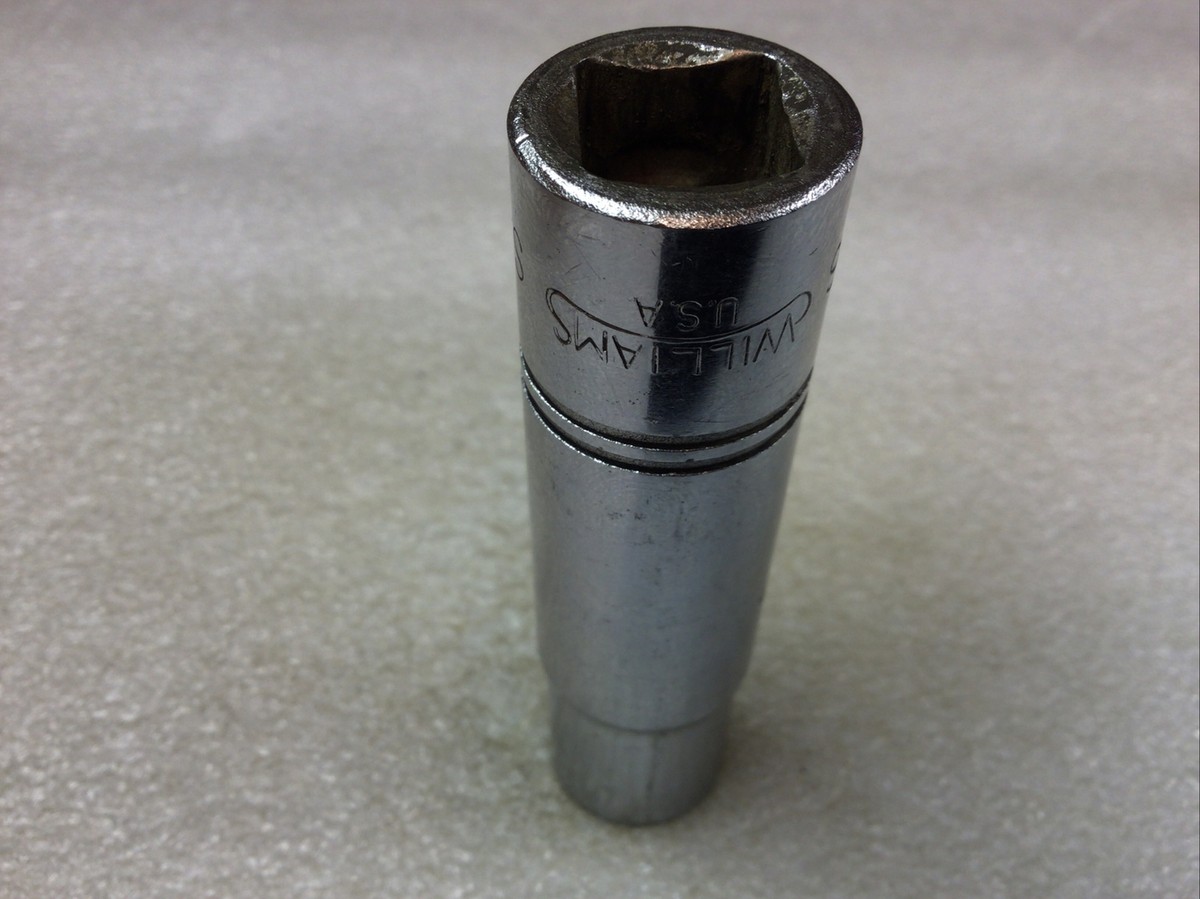 Williams SD-1218 Stecknuss 9/16 Zoll Tief – 1/2 Zoll Antrieb, 12-kant