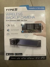 Type S Rear View Camera Solar Powered BT57799-6/2 - (7994) - SEALED UNOPENED BOX