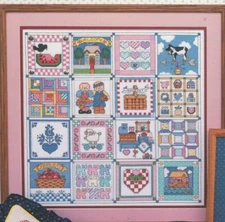 Graph-it Arts, " Country Squares " Cross Stitch Pattern #55