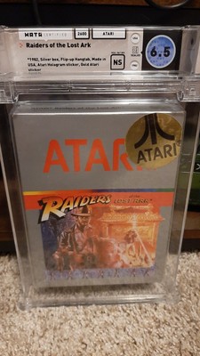 Raiders of the Lost Ark Atari 2600 Video Game Wata Graded 6.5 NS Factory Sealed