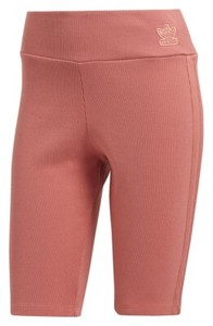 pink adidas biker shorts