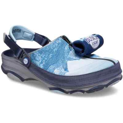 CROCS X Busch Beer Mens Classic All-Terrain Sandal/Clog Size 