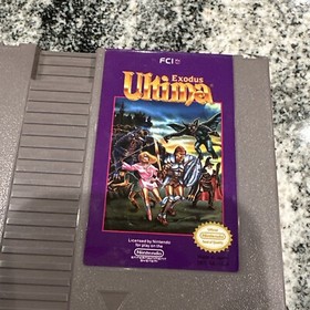 Ultima Exodus Nes Nintendo Entertainment System 