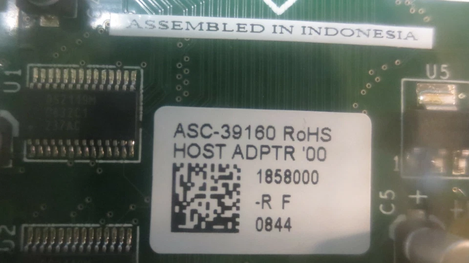 Adaptec ASC-39160 /Adaptec AIC-7899G SCSI Controller PCI Card - Image 2 of 4