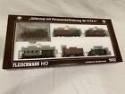 Fleischmann Ho Train Set - Special Edition 1902 Goods Train w/Passenger Car -Nib
