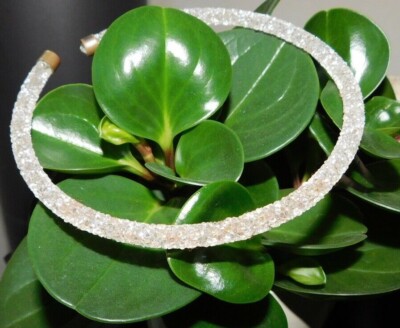  Boutique Hals REIF Schmuck Halsschmuck  Ø 13cm Umfang 38cm Neuwertig Glitzer