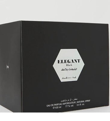 Elegant Black 100ml by Arabian Oud - Cinnamon, Tonka Bean, Rose