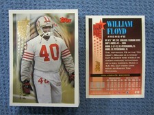 1994 WILLIAM FLOYD TOPPS #618 ROOKIE LOT OF 52