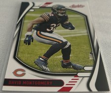 2021 Panini Absolute Football David Montgomery Chicago Bears Red Parallel #26