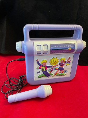 RADIO SHACK Vintage Sing-a-Long AM FM Portable Radio w/Amplifier ...