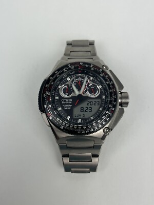 CITIZEN ECO-DRIVE PROMASTER SST U706-S053587 HST TITANIUM