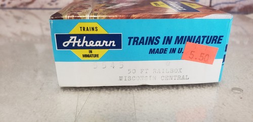 HO SCALE ATHEARN BLUE BOX WISCONSIN CENTRAL 50'FT RAILBOX BOX CAR ๐ฅ๐ฅ๐ฅ๐ฅ๐ฅ - Picture 3 of 3