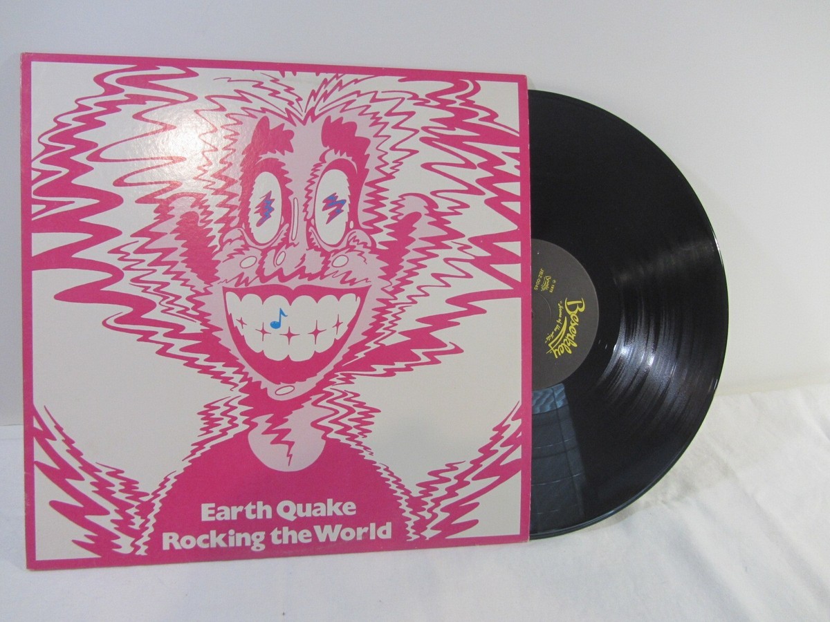 LP - EARTH QUAKE: ROCKING THE WORLD, 1975 JBZ-0045, Route 66