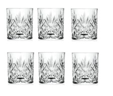 Set 6 Bicchieri da Tavola Acqua Dof Melodia 34 cl RCR Cristalleria