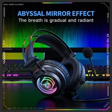 Headset RGB Cuffie Gaming Compatibili Con Ps4-ps5-Xbox One-Xbox Serie S/x