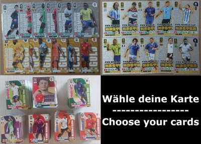 Panini Adrenalyn XL 2026 - Limited Edition Gold - Silver - Master Especial Cards