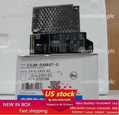 Omron E3JM-R4M4T-G Photoelectric Switch New One E3JMR4M4TG US Free TAX