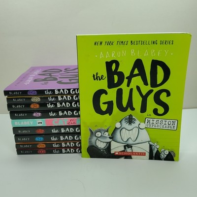 The Bad Guys Paperback Book Lot 10 Set Aaron Blabey
