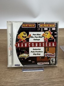 Namco Museum (Sega Dreamcast, 2000) Complete Tested CIB SDC Arcade Classics Mint