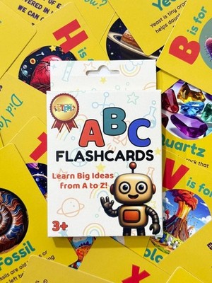 STEM ABC Flashcards for Kids | Fun Educational Toy Ages 3-8 | Learning Game