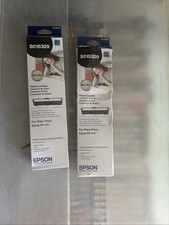 Genuine EPSON Black Ribbon Cartridge S015329 for FX-890 Printer FX890 Original
