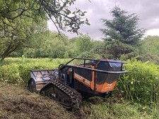 Irus Deltrak 2.5 Remote track bank Flail roboflail