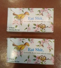 Eat Sh*t, Blueq.com, Mint Gum 2 Pack