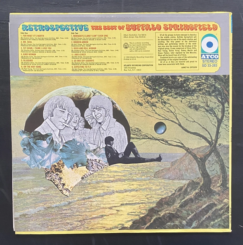 BUFFALO SPRINGFIELD RETROSPECTIVE THE BEST OF LP US 1969 EX+ - Photo 2/2