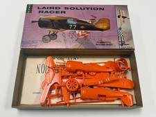 Vintage Hawk 1/4" Scale Laird Solution Racer Plastic Model Airplane Kit 628-50