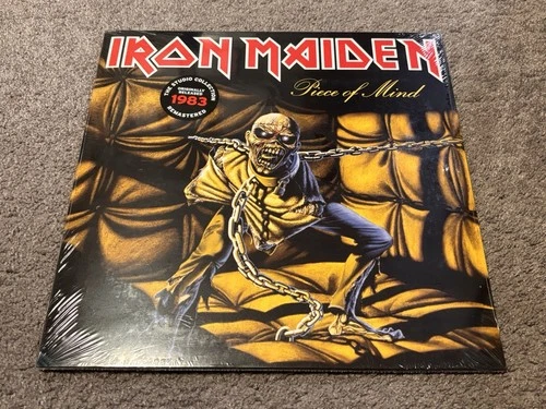 Iron Maiden Piece Of Mind 2025 BMG Heavy Metal Reissue Sealed Vinyl Record LP