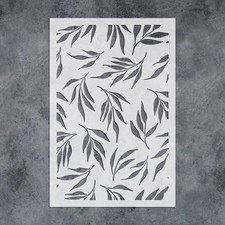 Reusable Leaf Wall Stencils for Botanical Painting - StencilAir