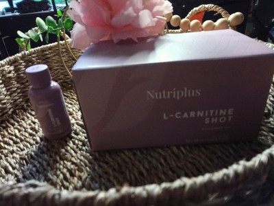 Nutriplus L-Carnitine Liquid Shot Supplement for Weight Loss 4 pk