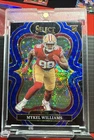 2025 Panini Select Football Blue Disco Mykel Williams #316
