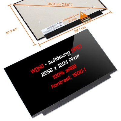 13,5'' LED Display glossy passend für BOE NE135FBM-N41 BOE08BC sRGB 98%
