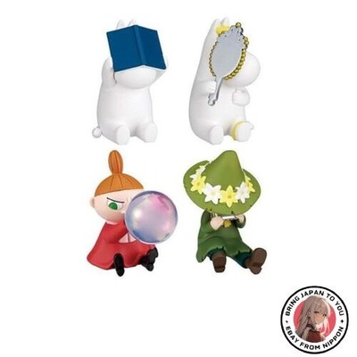 Neu Takara Tomy Arts Mumin Hide & Seek Hide and Seek Figur 2 x 4 Typen Set