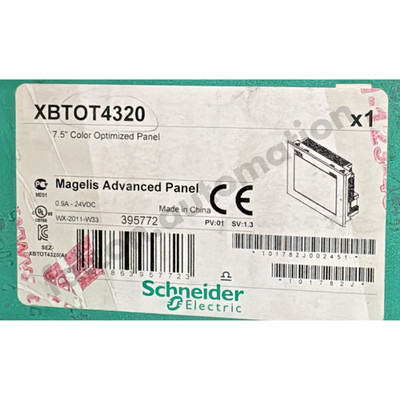 Schneider Electric XBTOT4320  7.5'' Color Optimized Panel Brand New