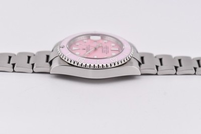 Rolex Submariner 116610 Steel 40mm-Custom Pink Ceramic Bezel