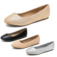 Women Ballerina Ballet Flats Slip On Casual Shoes Comfort Flat Shoes